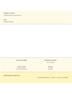 Tampon pearl super 16 uds 2