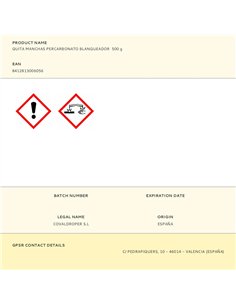 Quita manchas percarbonato blanqueador 500 g 2
