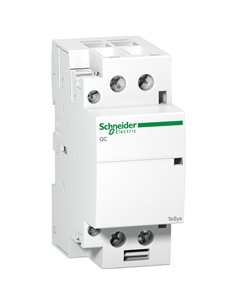 Contactor 63A SCHNEIDER 2NA 230/240V CA - ideal para control de cargas eléctricas.