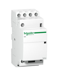 SCHNEIDER 25A Contactor MOD. 4NC 230V-240V AC, ideal for controlling electrical loads.