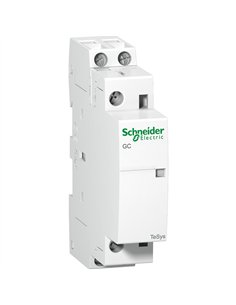 Contactor 16A SCHNEIDER 1NA y 1NC, 230-240V, ideal para control de circuitos.