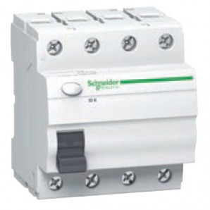 Interruptor diferencial 4P 25A 30mA AC PROFESIONAL Schneider A9Z05425