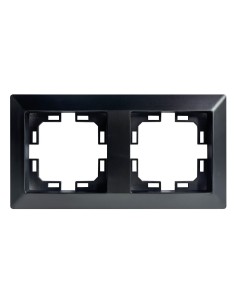 Embellecedor doble Gamma Negro 