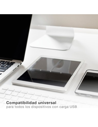 Cable USB Tipo C a USB Tipo C nylon trenzado 1,5M 