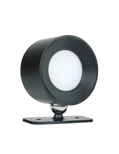 Aplique pared LED Kiraz 3000-4000-6500K recargable USB Negro 