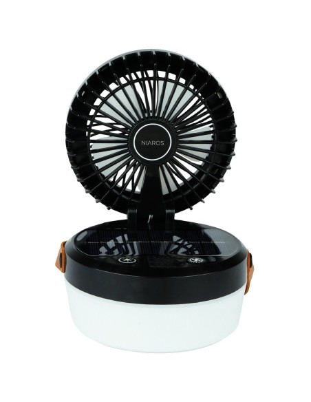 Mini ventilador solar Atabey con luz