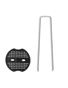 Pack 10 accesorios para fijar la malla antihierba 2