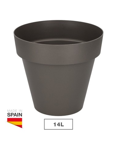 Maceta Tes Ø320mm Gris antracita