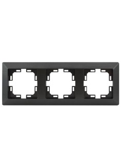 Embellecedor triple Gamma Gris antracita