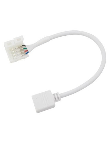 Conector macho/hembra a conector rápido tira LED 24V RGB