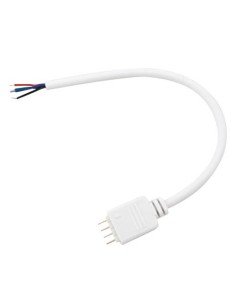 Conector macho a controlador tira LED 24V RGB