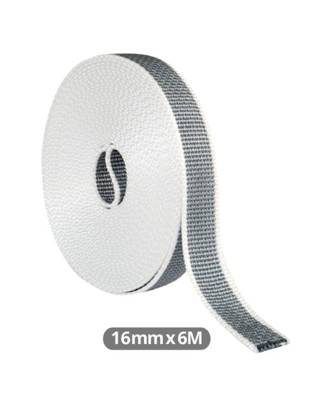 Cinta persiana 6M 18mm Gris
