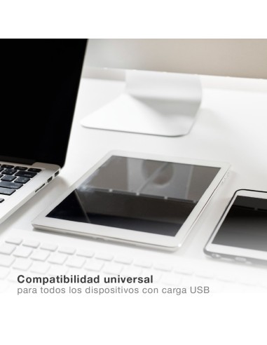 Cable USB a USB Tipo C nylon trenzado 1,5M 
