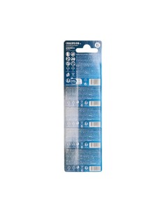 Blister 5 Pilas botón litio Philips CR2025 2
