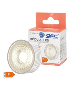 Módulo LED plano Serie Lúbia para focos y aros empotrables 60º 6,5W 3000K 2