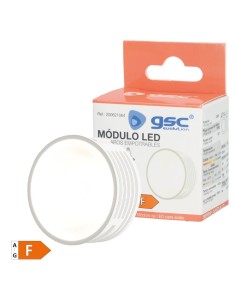 Módulo LED plano Serie Andulo para focos y aros empotrables 120º 6,5W 4000K 2