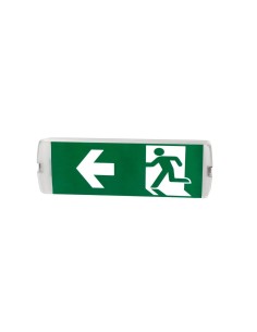 Adhesivo luminarias de emergencia flecha izquierda 200x75mm 2
