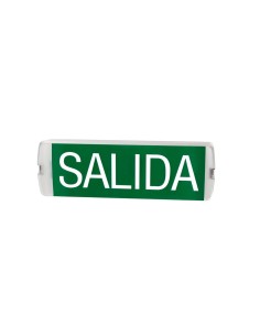 Adhesivo luminarias de emergencia salida 200x75mm 2