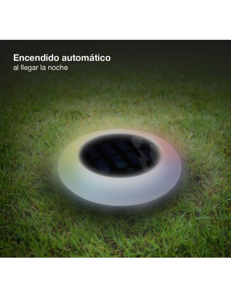 Pack 2 estacas solares LED Volobe RGB IP44