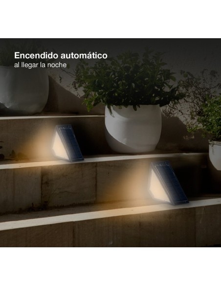 Luz solar LED para escalera Ankasy 3000K IP44