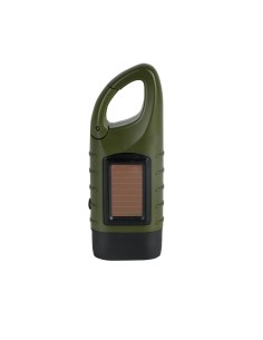 Linterna solar LED dinamo 20lm 