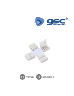 Clip en forma de + 10mm SMD5050/RGB 2