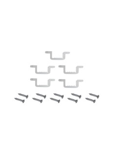 Kit 5u clips 14mm para tira LED