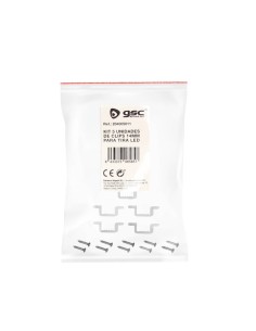 Kit 5u clips 14mm para tira LED 2