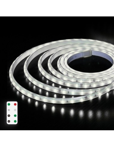 Kit 5M tira LED solar 0.2W/M 6500K