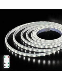 Kit 10M tira LED solar 0.2W/M 6500K