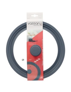 Tapa universal de silicona para ollas y sartenes 24 - 26 - 28 cm 2