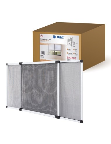Mosquitera extensible para ventanas 50x70cm