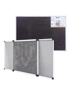 Mosquitera extensible para ventanas 70x100cm 2