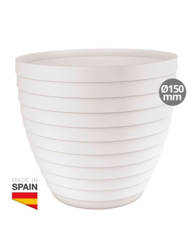 Maceta Pomara Ø150mm Blanco