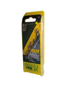 Set 6 brocas de 2 a 8mm para hierro y acero