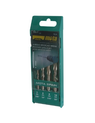 Set 4 brocas para mampostería