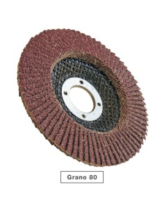 Pack 5 discos de lija 115mm grano de 80
