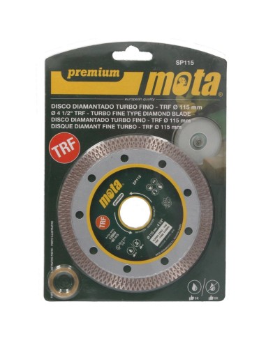 Disco de diamante corte en seco y húmedo 115mm