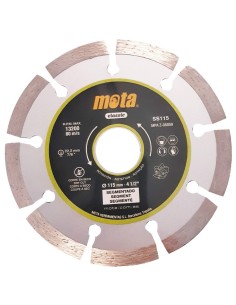 Disco de diamante corte en seco segmentado láser 115mm