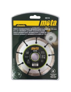 Disco de diamante corte en seco segmentado láser 115mm 2