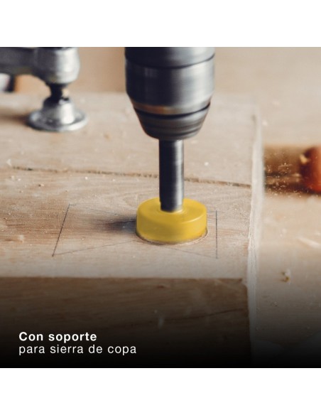 Set 5 sierras de corona 19, 22, 25, 29 y 32mm