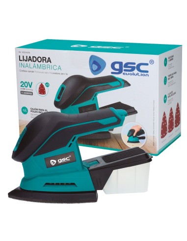 Lijadora inalámbrica 20V