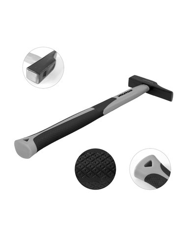 Martillo Carpintero Con Mango Fibra Vidrio 18 mm
