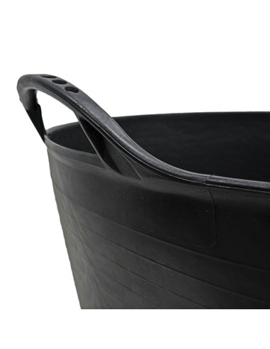 Capazo Plastico Negro Numero 4 55 Litros