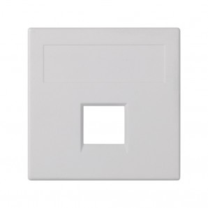 Placa vd plana sg panduit 1 mod blanco SIMON 50019185-030