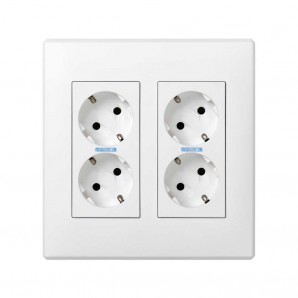 Kit eléctrico 2 módulos blanco SIMON 51000201-030