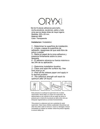 Tiras Antideslizante Adhesivas Para Baños / Duchas