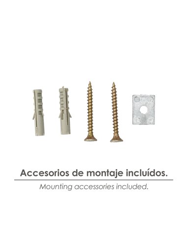 Soporte Pelicano Regulable Para Estante 1 / 35 mm. Cromo Mate  (1 Pieza)