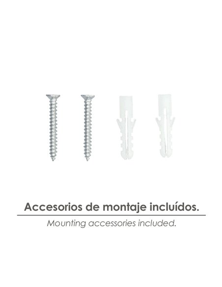 Soporte Pelicano Regulable Para Estante 1 / 20 mm. Blanco  (1 Pieza)
