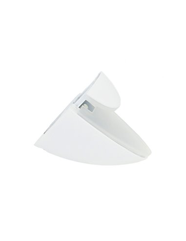 Soporte Pelicano Regulable Para Estante 1 / 20 mm. Blanco  (1 Pieza)
